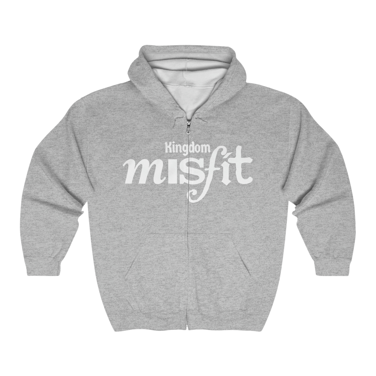 Kingdom Misfit - Unisex Heavy Blend™ Full Zip Hooded Sweatshirt - Image 3
